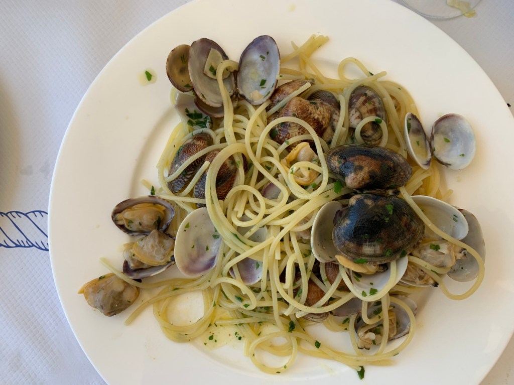 Spaghetti con le&nbsp;vongole