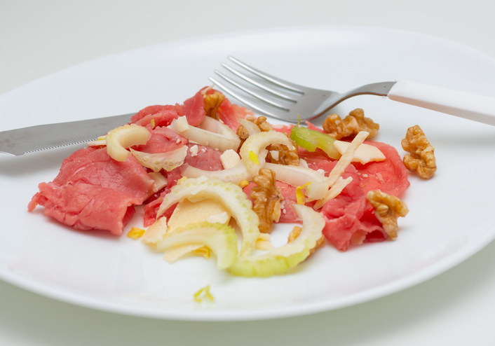 Insalata di carne cruda all’albese (Piemonte)
