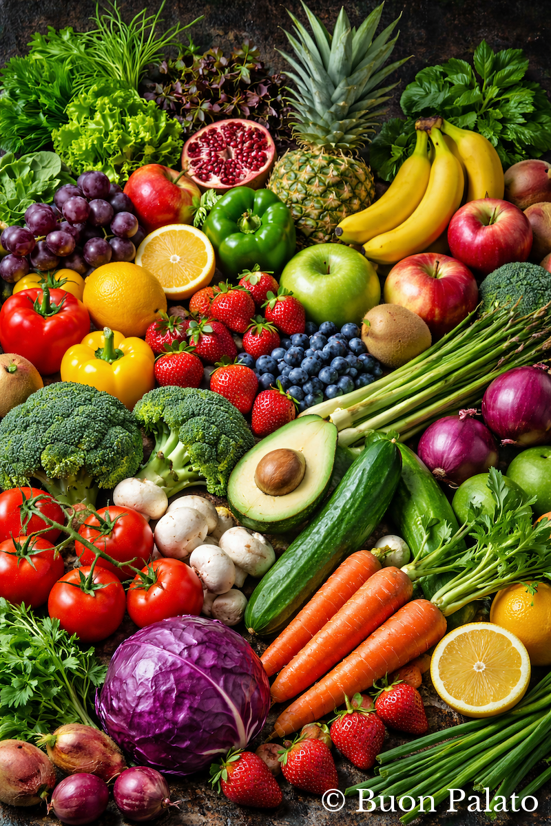 I prodotti ortofrutticoli mese per mese