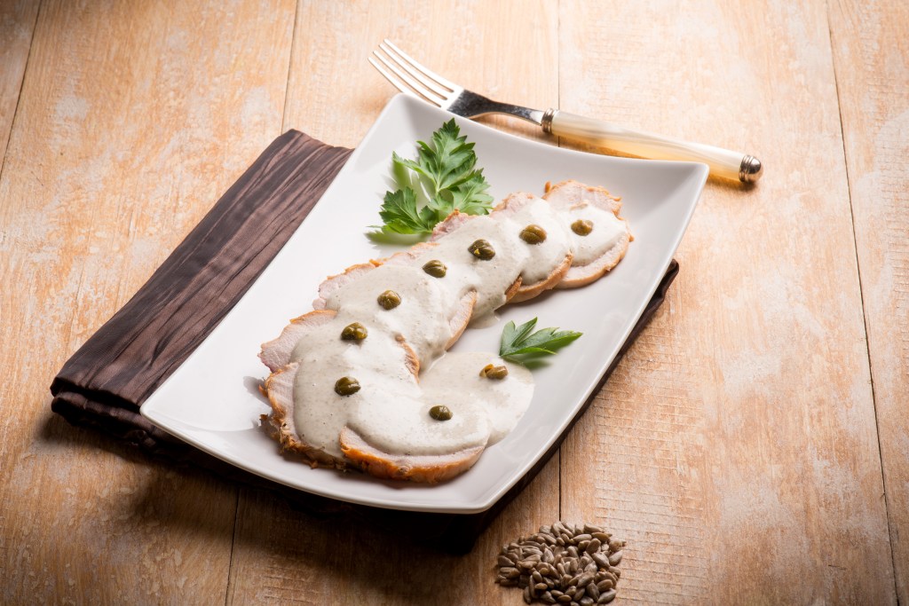 Vitello tonnato o vitel tonnè&nbsp;(Piemonte)