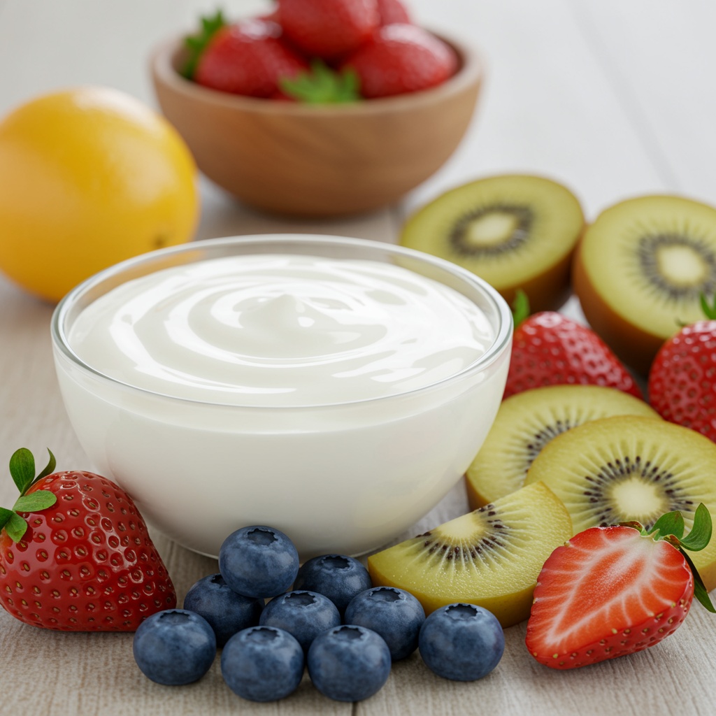 Torta allo yogurt e&nbsp;frutta