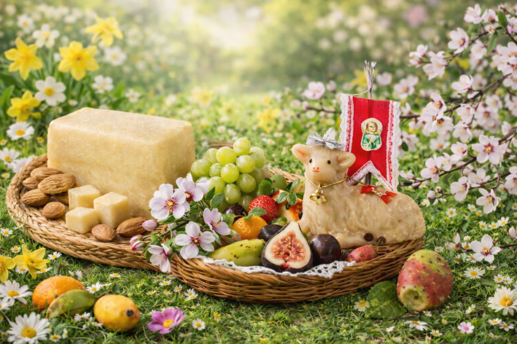 Il marzapane, la frutta Martorana e l’agnello di&nbsp;Pasqua