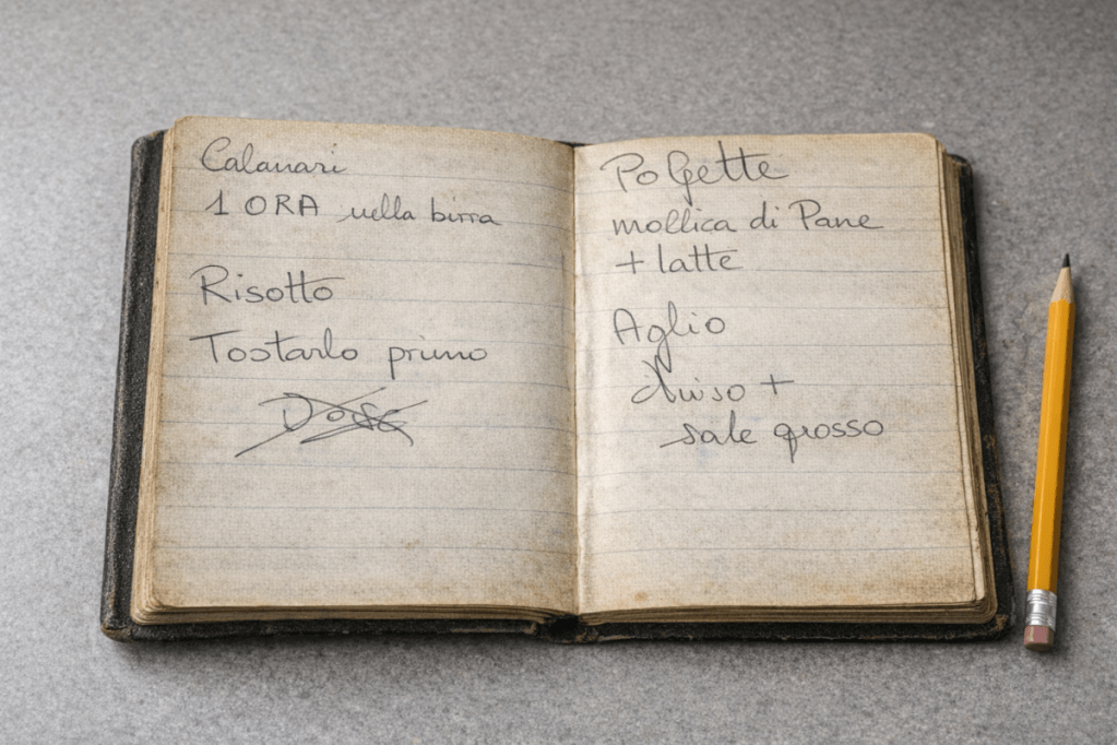 Il quadernetto della cucina vissuta (piccoli segreti che fanno la&nbsp;differenza)