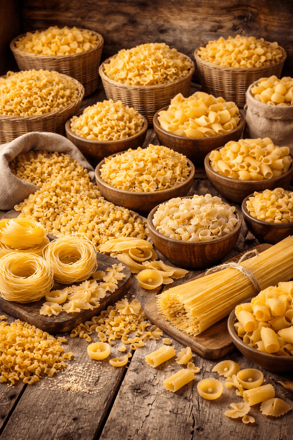 La pasta secca: tipi, varietà ed usi (T –&nbsp;Z)